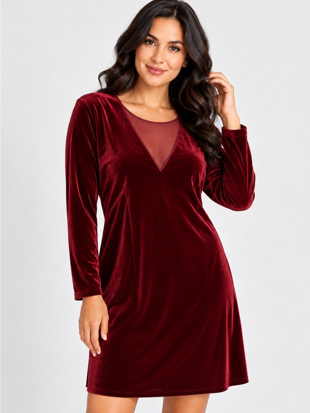 💐Forever 21+ Purple Burgundy Dress💐